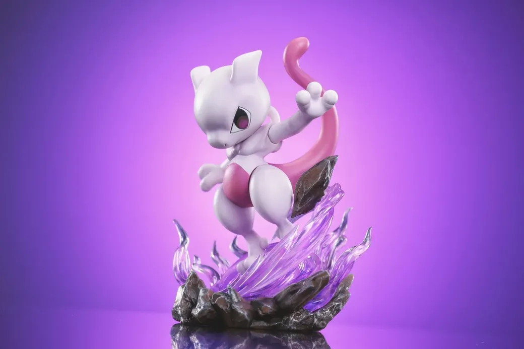 Mewtwo - Pokemon Resin Statue - Digital Monster Studio