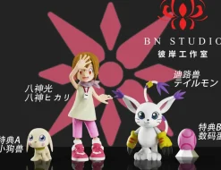 MG Scale Kari Kamiya & Takeru Takaishi - Digimon Resin Statue - BN Studio