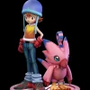 MH & 1/6 Scale Sora Takenouchi & Biyomon - Digimon Resin Statue - Butterfly Studio