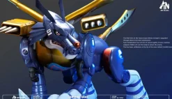 MH Scale Metal Garurumon - Digimon Statue - An-Studios