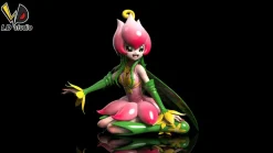 MH Scale Solid Colour Lilimon & Palmon & Tanemon & Yuramon & Egg - Digimon Resin Statue - LD Studio