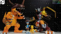 MH Scale Tai Kamiya & Agumon - Digimon Resin Statue - JinHua Studio