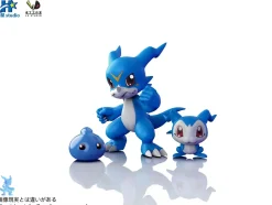 MH Scale V-mon & Chibimon & Chicomon - Digimon Resin Statue - HuanXing Studio