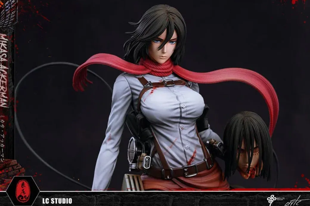 Mikasa Ackerman - Attack On Titan Resin Statue - LC-Studios