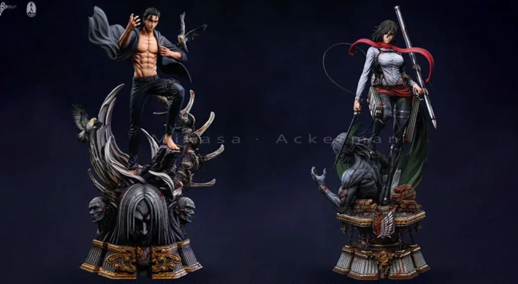 Mikasa Ackerman - Attack On Titan Resin Statue - LC-Studios