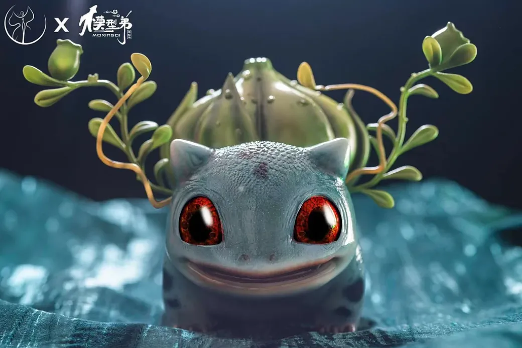 Mini & 1/1 Scale Bulbasaur - Pokemon Resin Statue - BangYing Studio