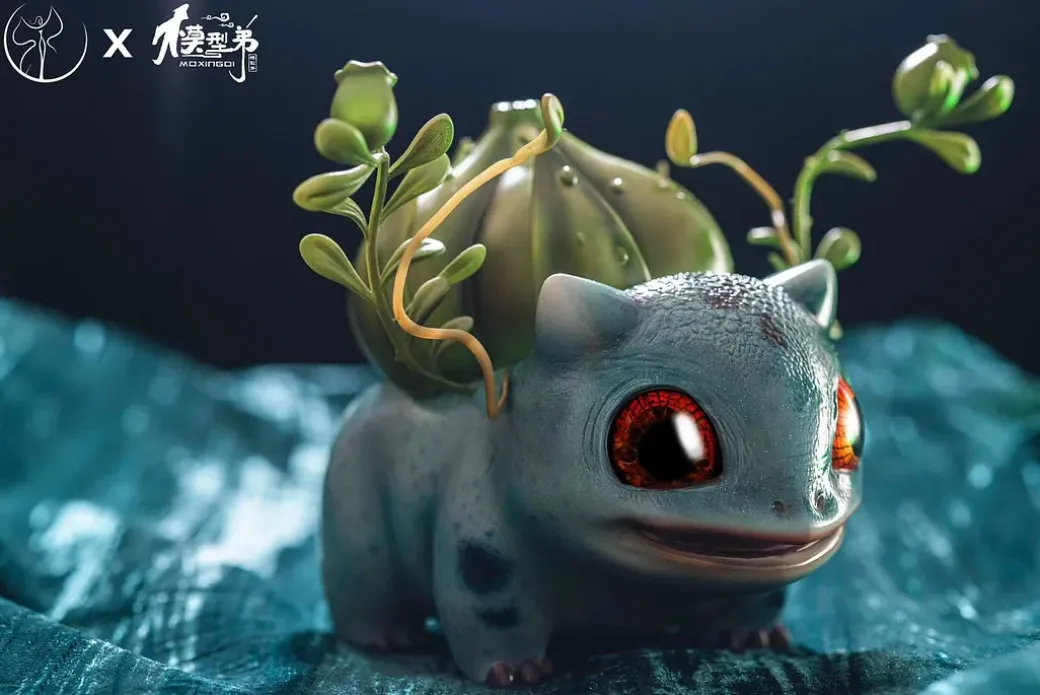 Mini & 1/1 Scale Bulbasaur - Pokemon Resin Statue - BangYing Studio