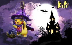 Mismagius Cosplay Pikachu - Pokemon Statue - Kipi Studio