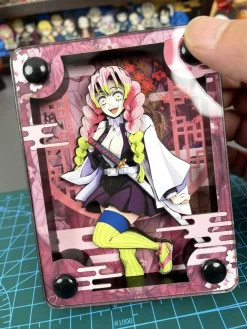 Mitsuri Kanroji Card Stand Display - Demon Slayer: Kimetsu No Yaiba - momo Studio