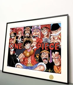 Monkey D. Luffy & Roronoa Zoro Decorative Painting - ONE PIECE - H-TWO Studio