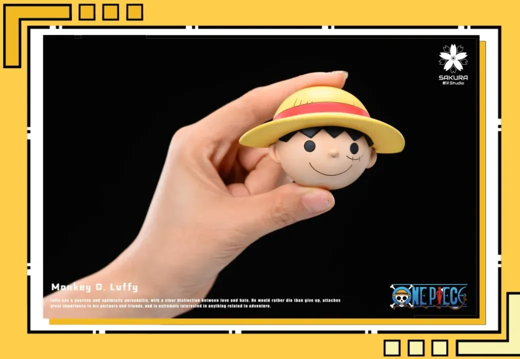 Monkey D. Luffy Fridge Magnet - ONE PIECE Resin Statue - YingHua Studio