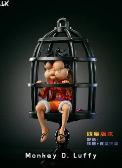 Monkey D. Luffy in Cage - ONE PIECE Resin Statue - LX-Studios