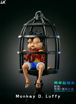 Monkey D. Luffy in Cage - ONE PIECE Resin Statue - LX-Studios