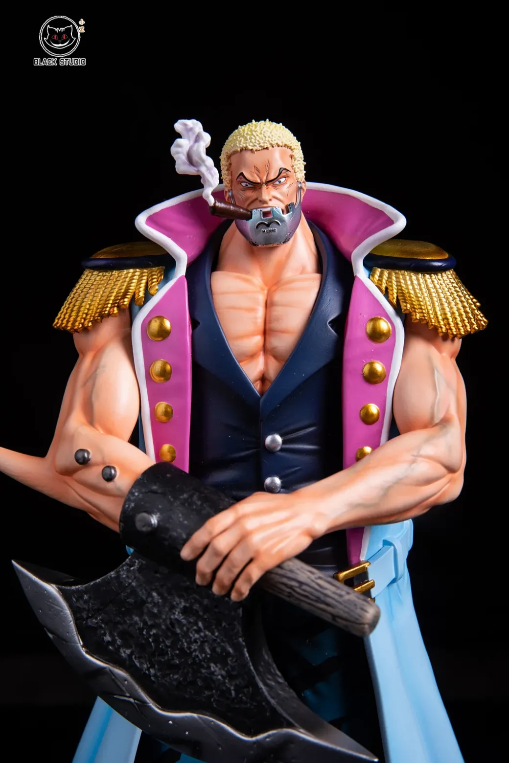 Morgan & Bogard - ONE PIECE Resin Statue - Black Studio
