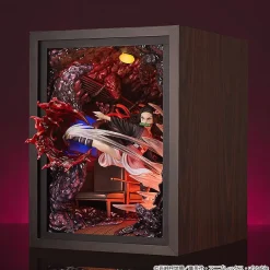 Mugen Train Kamado Nezuko with LED - Demon Slayer: Kimetsu no Yaiba Official Statue - Good Smile Company