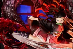 Mugen Train Kamado Nezuko with LED - Demon Slayer: Kimetsu no Yaiba Official Statue - Good Smile Company