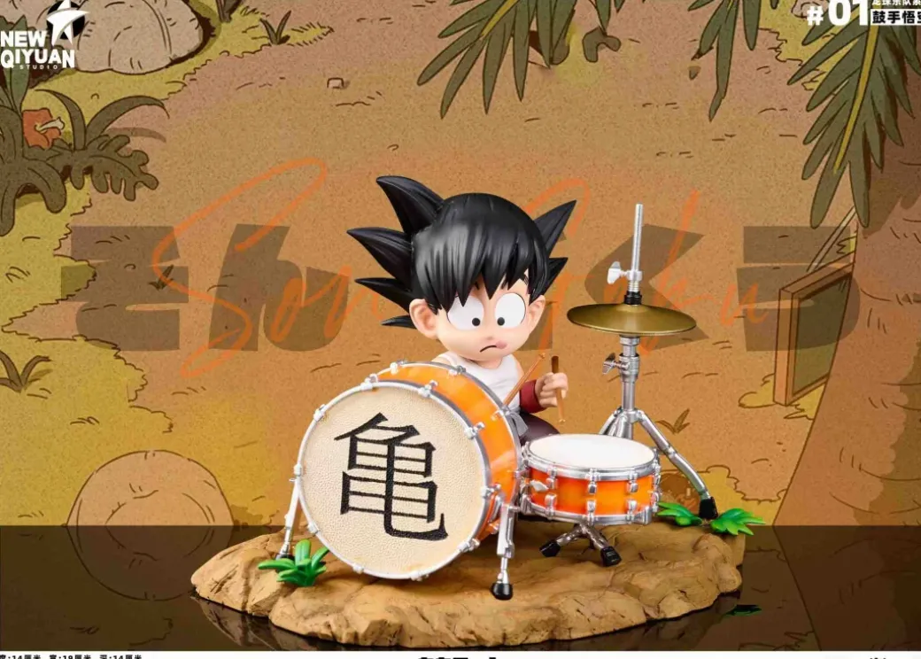 Music Craze Series 001 Son Goku - Dragon Ball Resin Statue - New Qiyuan Studio