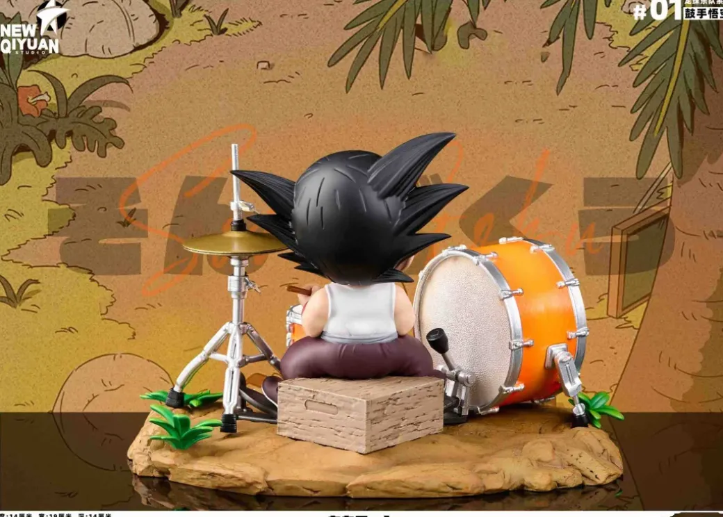 Music Craze Series 001 Son Goku - Dragon Ball Resin Statue - New Qiyuan Studio
