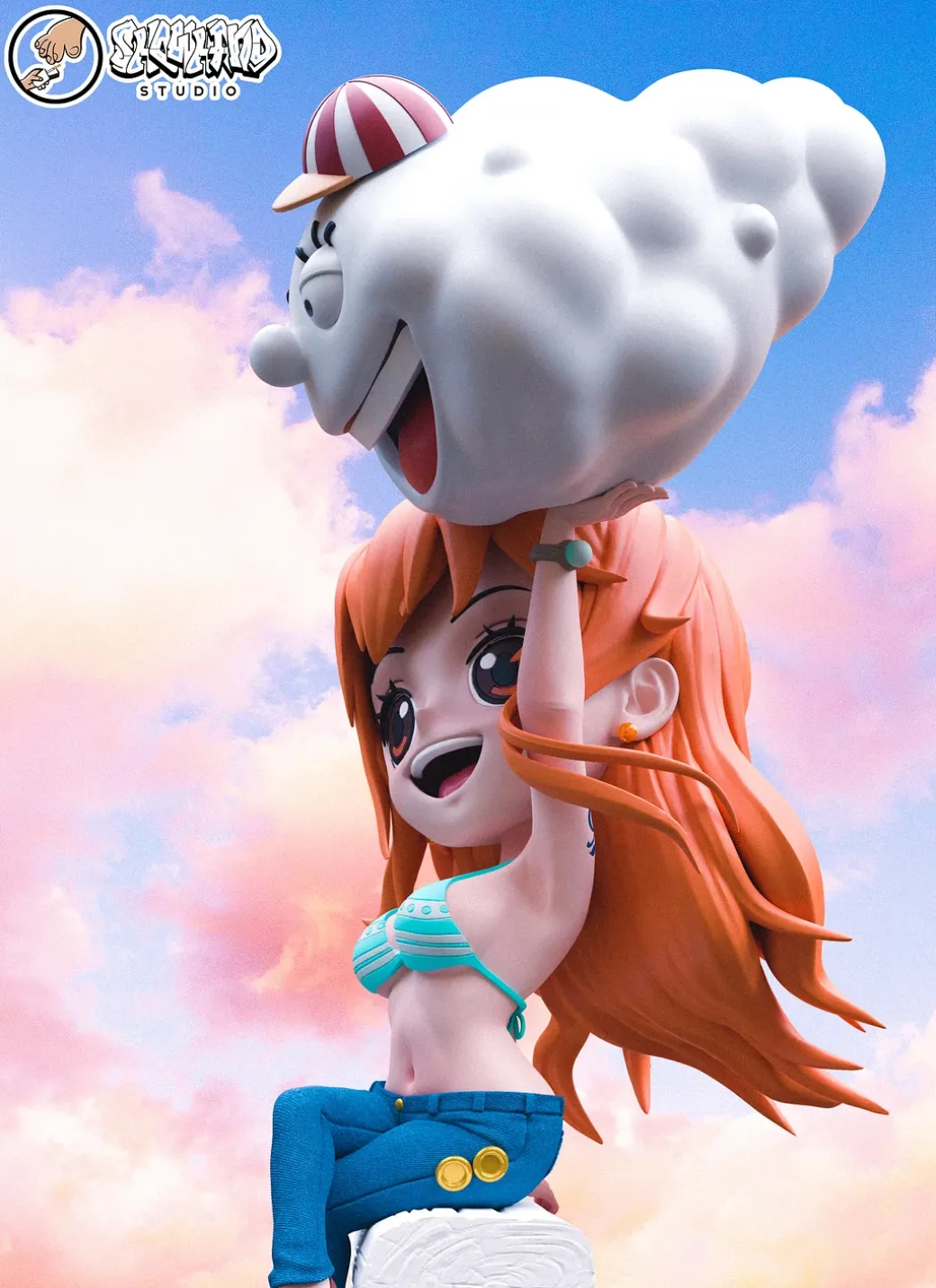 Nami & Usopp - ONE PIECE Resin Statue - ShowHand Studios