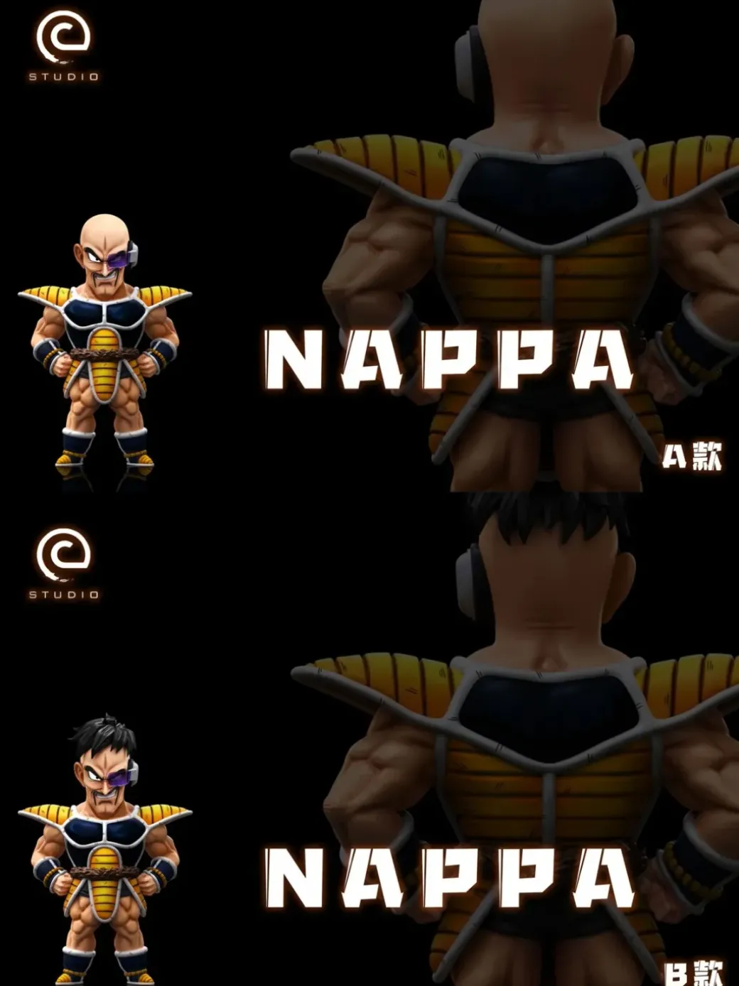 Nappa - Dragon Ball Statue - C-Studios