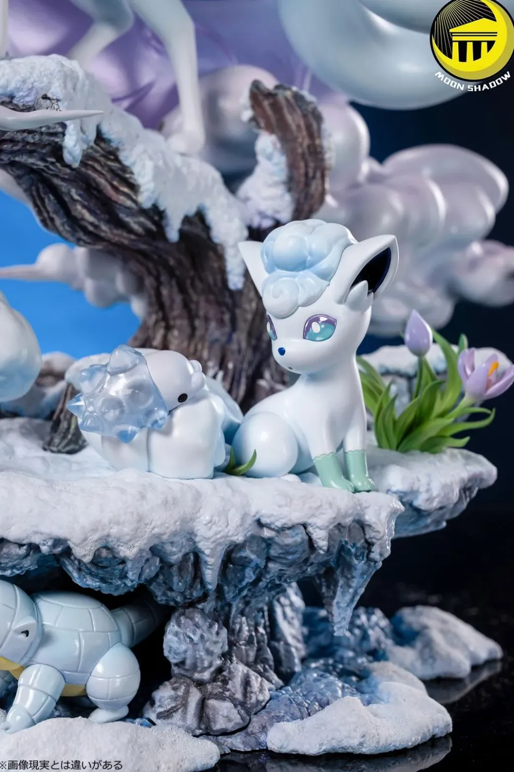 Nature Series Alola Region Ice-type Family with LED - Pokemon Resin Statue - Moon Shadow Studios