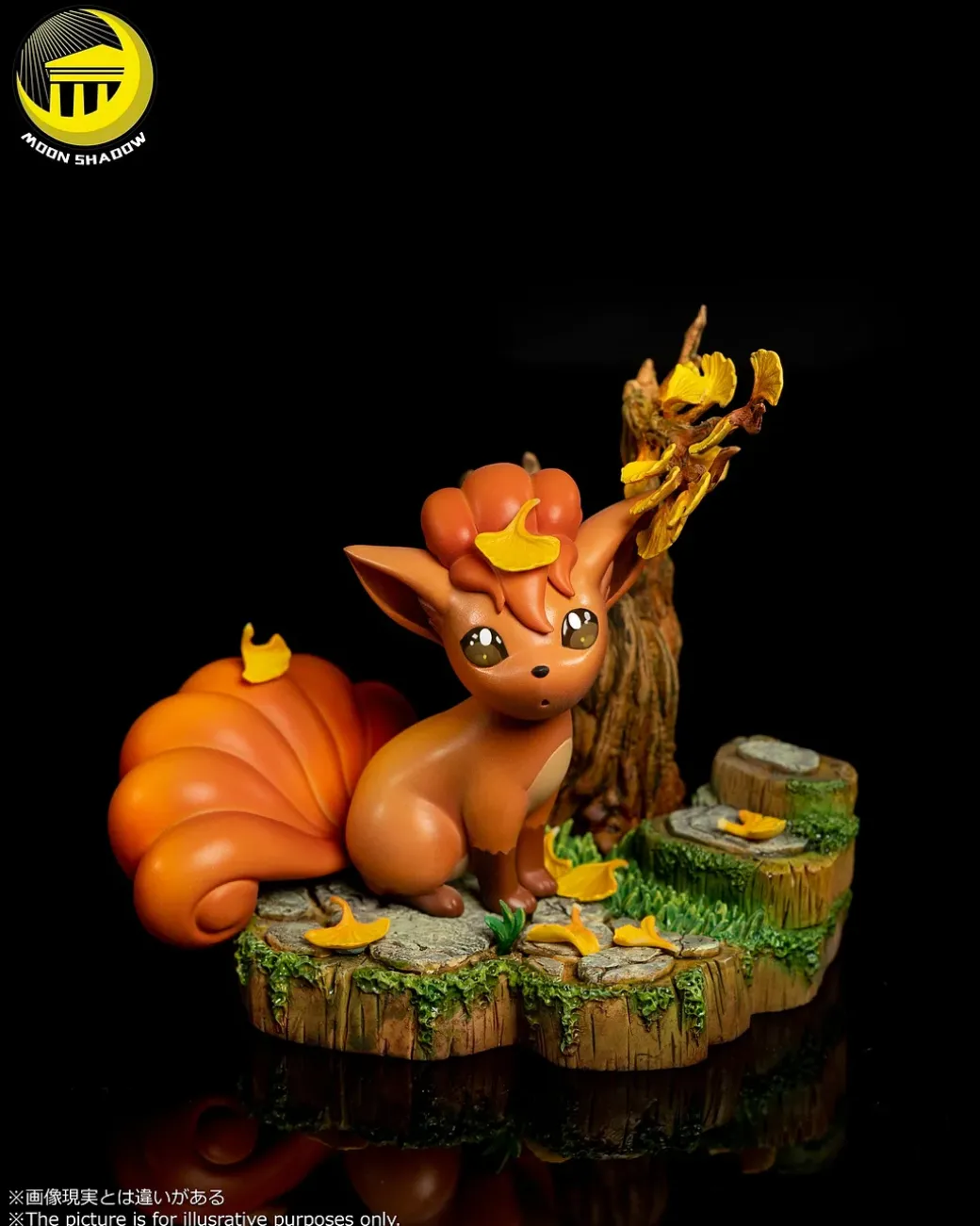 Nature Series Vulpix - Pokemon Resin Statue - Moon Shadow Studios