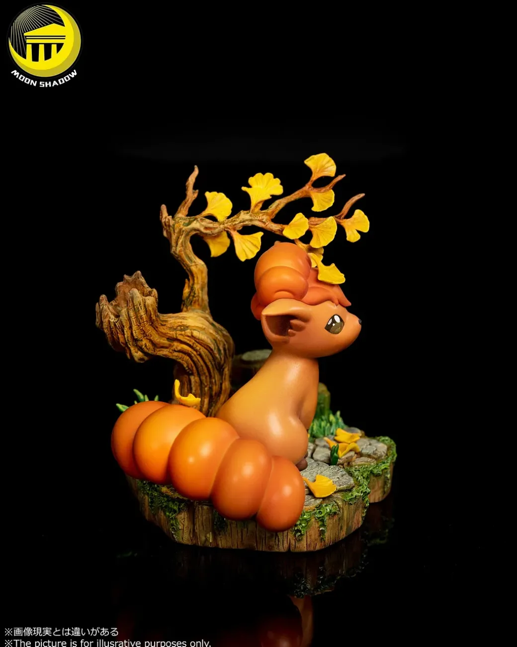 Nature Series Vulpix - Pokemon Resin Statue - Moon Shadow Studios