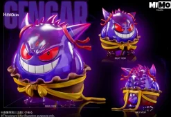 Ne Zha Cosplay Gengar - Ne Zha Pokemon Resin Statue - Mimo Studio