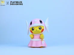 Need Hug Dratini Cosplay Pikachu - Pokemon Resin Statue - DM Studios