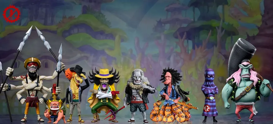 New Fish-Man Pirates Series Vander Decken IX - ONE PIECE Resin Statue - A Plus Studios