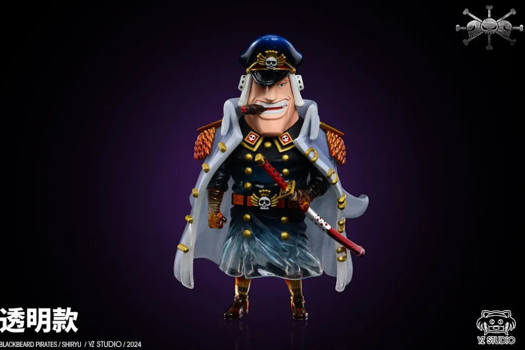 New World Blackbeard Pirates Series 007 Shiryu of the Rain - ONE PIECE Statue - YZ Studios