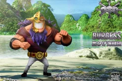 New World Blackbeard Pirates Series 003 Jesus Burgess - ONE PIECE Statue - YZ Studios