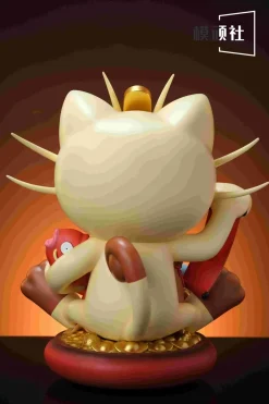 New Year Lucky Meowth - Pokemon Resin Statue - MoWanShe Studio