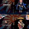 Nine Red Scabbards 008 Denjiro & 009 Kin'emon - ONE PIECE Statue - YZ Studios