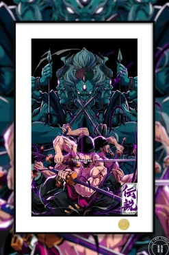 Nine Sword Style Roronoa Zoro Decorative Painting - ONE PIECE - H-TWO Studio
