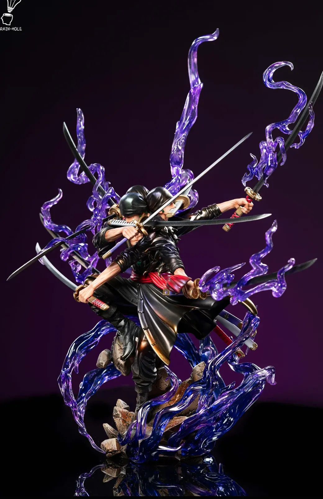 Nine Sword Style Roronoa Zoro - ONE PIECE Resin Statue - Brain Hole Studio