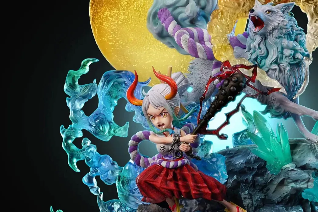Normal Yamato & Large-Mouthed True God/ Ōkuchi-no-Magami Form Yamato - ONE PIECE Resin Statue - G5 Studios