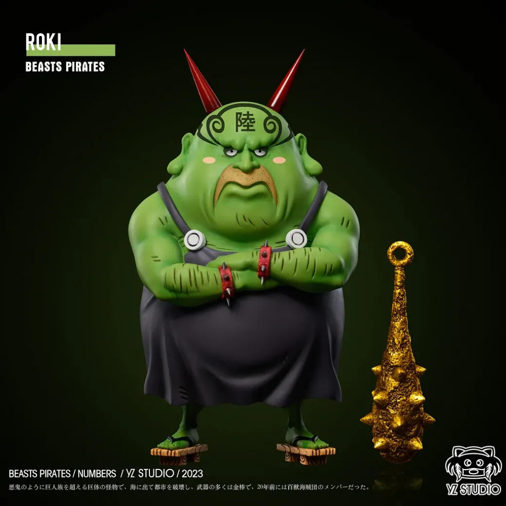 Numbers Series 009 Rokki - ONE PIECE Resin Statue - YZ Studios