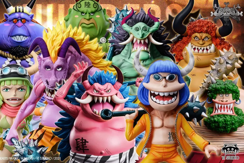 Numbers Series 009 Rokki - ONE PIECE Resin Statue - YZ Studios