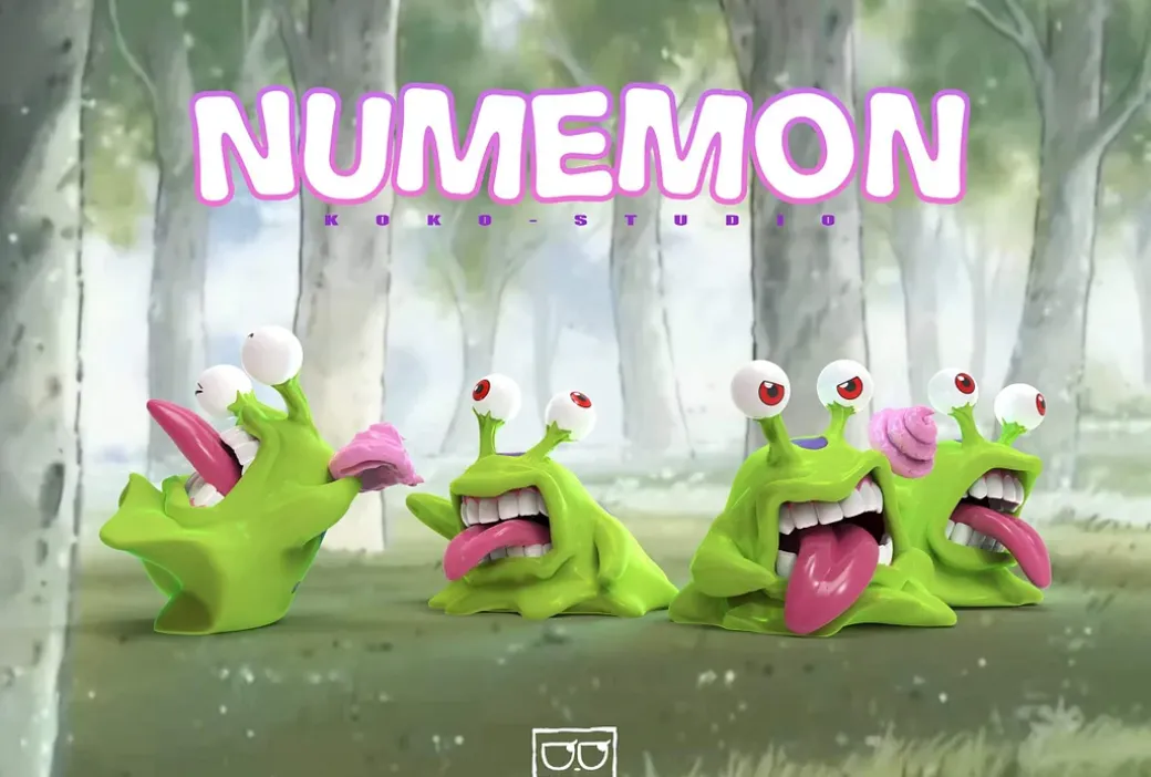 Numemon - Digimon Resin Statue - KOKO-Studio