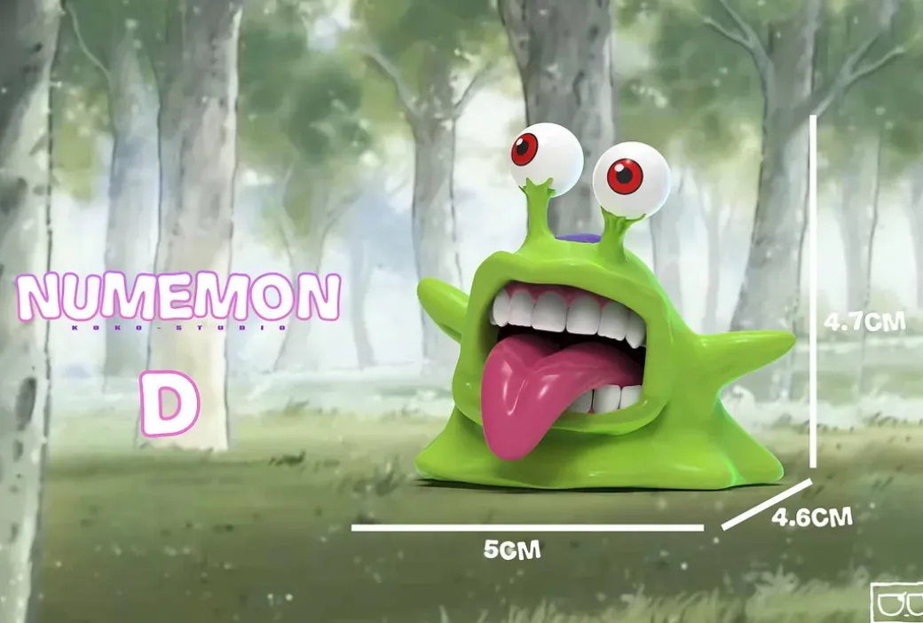 Numemon - Digimon Resin Statue - KOKO-Studio