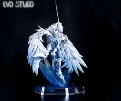 Omnimon Merciful Mode with LED - Digimon Resin Statue - EVO Studios