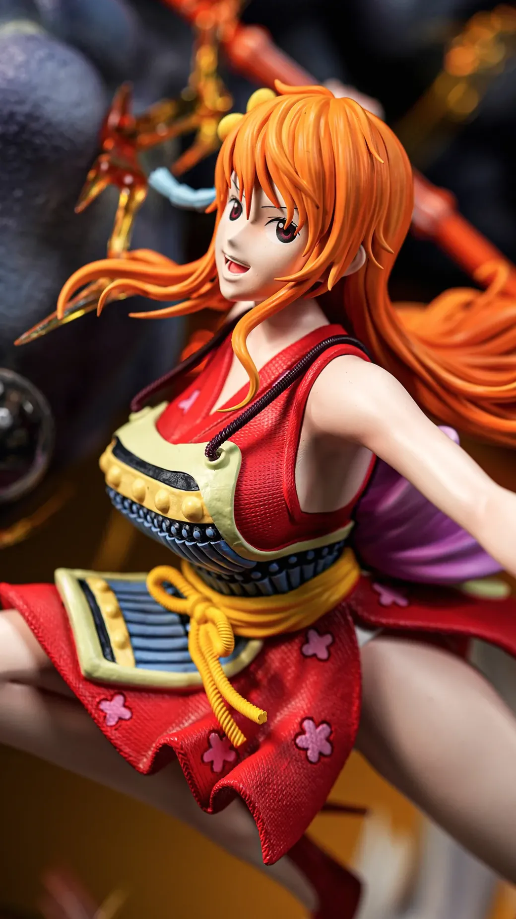 Onigashima Battle Series 002 Zeus & Nami - ONE PIECE Resin Statue - MY-Studio