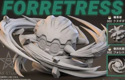 Original Colour Forretress & Pineco - Pokemon Resin Statue - Asterism Studio