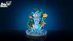 Original Colour Hydro Cannon Totodile - Pokemon Resin Statue - Baby Studio