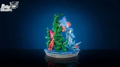 Original Colour Hydro Cannon Totodile - Pokemon Resin Statue - Baby Studio