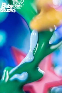 Original Colour Hydro Cannon Totodile - Pokemon Resin Statue - Baby Studio