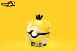 Original Colour Psyduck Poke Ball - Pokemon Resin Statue - Block Man Studio