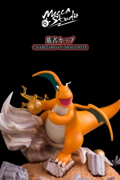 Palace of Victory Charizard vs Dragonite - Pokemon Resin Statue - Mecca Mai Studios
