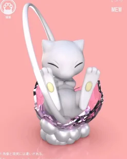 Palm Treasure Series 004 Mew - Pokemon Resin Statue - Wang Wang Studio